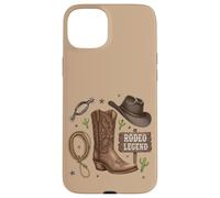 Custodia per iPhone 15 Plus Rodeo Legend - Cappello da cowboy stile western, stile country life