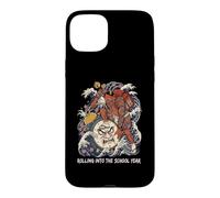 Custodia per iPhone 15 Plus Rolling Into the Year Divertente ritorno a scuola umorismo