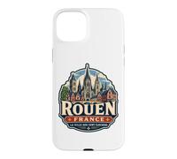 Custodia per iPhone 15 Plus Rouen Francia Città delle Cento Guglie