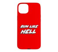 Custodia per iPhone 15 Plus Run Like Hell | Musica anni '70 anni '80 anni '70