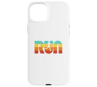 Custodia per iPhone 15 Plus RUN Vintage 70s Color Female Retro Runner Graphic