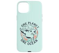 Custodia per iPhone 15 Plus Salva i nostri oceani Coral Vita marina Pulire la nostra terra