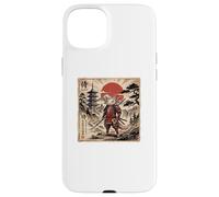 Custodia per iPhone 15 Plus Samurai Axolotl Japanese Vintage Funny Gifts Graphic Art