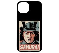 Custodia per iPhone 15 Plus Samurai giapponese Ukiyo-e Anime Retro Giappone Bushido Souvenir