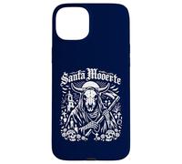 Custodia per iPhone 15 Plus Santa Muerte Parodia Santa Mooerte