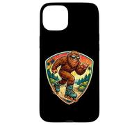Custodia per iPhone 15 Plus Sasquatch Rollerblading Big-foot Shaka Roller Blade Amante