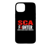 Custodia per iPhone 15 Plus SCA Awareness Fighter - Consapevolezza improvvisa dell'arresto cardiaco