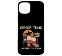 Custodia per iPhone 15 Plus Scegliere il Texas Shining Star State in mente Country Cowboy