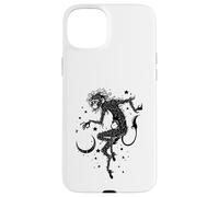 Custodia per iPhone 15 Plus Scimmia Mistica Notte Luna Crescente