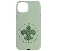 Custodia per iPhone 15 Plus Scouts BSA Outdoor Code Artistic Leaf Design