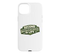 Custodia per iPhone 15 Plus Second Fermentation Is Life Kombucha SCOBY Brewer Gift