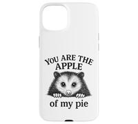 Custodia per iPhone 15 Plus Sei la mela della mia torta Funny Possum Humor