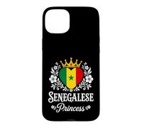 Custodia per iPhone 15 Plus Senegalese Princess Senegal Flag Proud Senegalese Girl