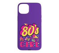 Custodia per iPhone 15 Plus Serata Anni 80 Ragazza degli Eighties Nostalgia Retrò 1980