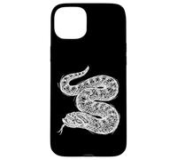 Custodia per iPhone 15 Plus Serpente Dal Naso A Porcino Schizzo Disegno Al Tratto