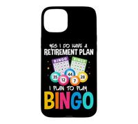 Custodia per iPhone 15 Plus Sì, ho un piano pensionistico Ho intenzione di giocare a Bingo Lover