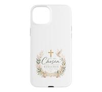 Custodia per iPhone 15 Plus Siete scelti amati perdonati redenti | Christian