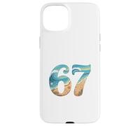Custodia per iPhone 15 Plus Six SSix Seven Beach Summer Waves Fun Ragazze Bambini Uomo