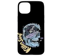 Custodia per iPhone 15 Plus Skull Surf "Killer Surf" Skeleton Surfing