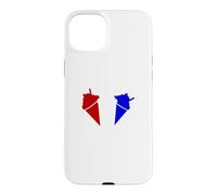 Custodia per iPhone 15 Plus Slurpin Rosso Bianco Blu 4 luglio Frozen Ice Drink Parodia