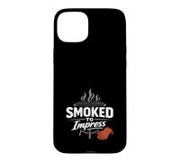 Custodia per iPhone 15 Plus Smoke Is My Cologne BBQ Odore Umorismo Grillmaster Funny BBQ