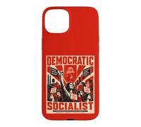 Custodia per iPhone 15 Plus Socialista Democratico - Socialisti Democratici d'America, DSA