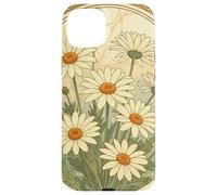 Custodia per iPhone 15 Plus Sogni di margherite in stile Liberty