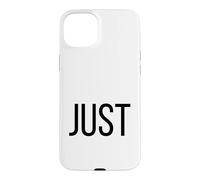 Custodia per iPhone 15 Plus Solo una parola aggettivo semplice costume di Halloween