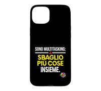 Custodia per iPhone 15 Plus "Sono Multitasking" Divertente Lavoro Ufficio: Sbaglio