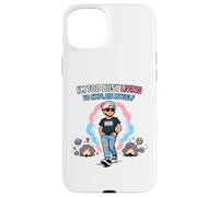 Custodia per iPhone 15 Plus SONO TROPPO OCCUPATO VIVERE PER SPIEGARMI Trans Pride