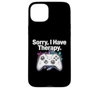 Custodia per iPhone 15 Plus Sorry I Have Therapy Controller per console per videogiochi