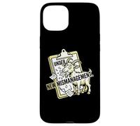 Custodia per iPhone 15 Plus Sotto la nuova cattiva gestione Sarcastica Ufficio Umorismo Management