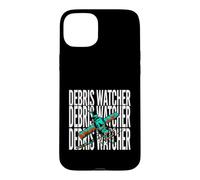 Custodia per iPhone 15 Plus Space Junk Debris Watcher Satellite Tracker