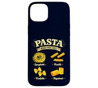 Custodia per iPhone 15 Plus Spaghetti Fusilli Farfalle Rigatoni Guida Cucina Italiana