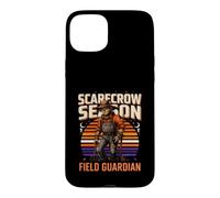 Custodia per iPhone 15 Plus Spaventapasseri Stagione Field Guardian Halloween Horror