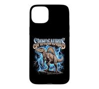 Custodia per iPhone 15 Plus Spinosauro Contraffazione Vintage
