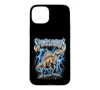 Custodia per iPhone 15 Plus Spinosauro Contraffazione Vintage