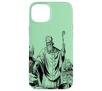 Custodia per iPhone 15 Plus St Patrick Catholic Saint Patricks Day Snakes Irlanda
