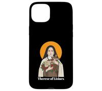 Custodia per iPhone 15 Plus St. Therese of Lisieux Inspirational Quote graphic