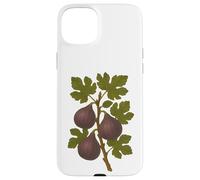 Custodia per iPhone 15 Plus Stampa artistica vintage con fico botanico natura frutta