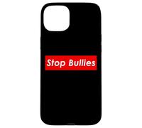 Custodia per iPhone 15 Plus Stop Bullies Anti School and Office Bullying