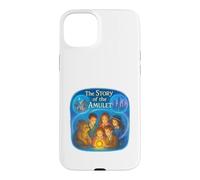 Custodia per iPhone 15 Plus Storia dell'Amuleto E. Nesbit Fantasy Classic Adventure