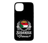 Custodia per iPhone 15 Plus Sudanese Princess Sudan Flag Proud Sudanese Girl