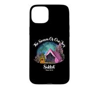 Custodia per iPhone 15 Plus Sukkot Festa Biblica Celebrazione Bibbia Studio Culto Yeshua