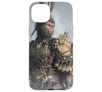 Custodia per iPhone 15 Plus Sun Wukong nato dalla pietra e dal fuoco