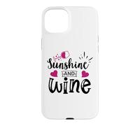 Custodia per iPhone 15 Plus Sunshine & Wine Book Club Merch,Read Between the Wines Women