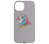 Custodia per iPhone 15 Plus Superman and His Dog