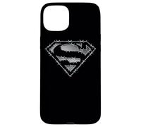 Custodia per iPhone 15 Plus Superman Barbed Wire