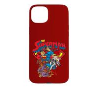 Custodia per iPhone 15 Plus Superman | Merch ufficiale DC Comics | WBUSMN04