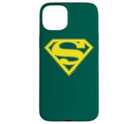 Custodia per iPhone 15 Plus Superman Yellow & Green Shield